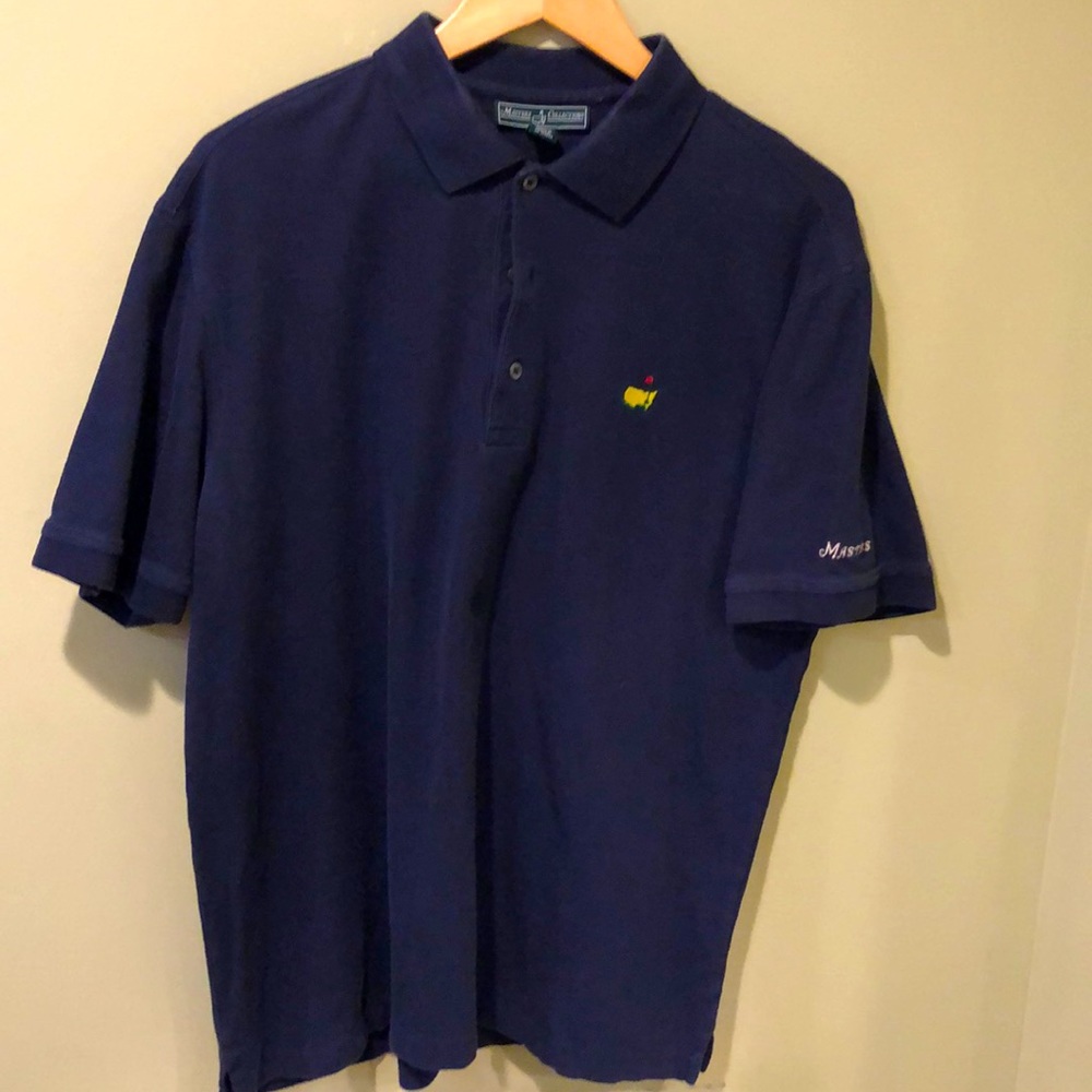 Masters - L - Men’s Polo - Navy Blue